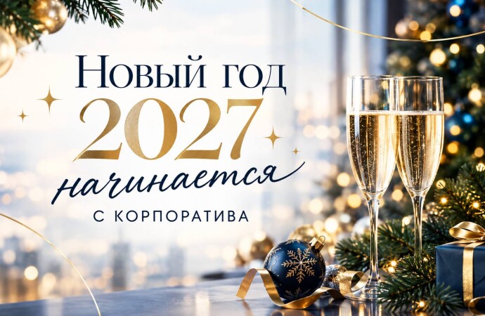 Новый год начинается с корпоратива