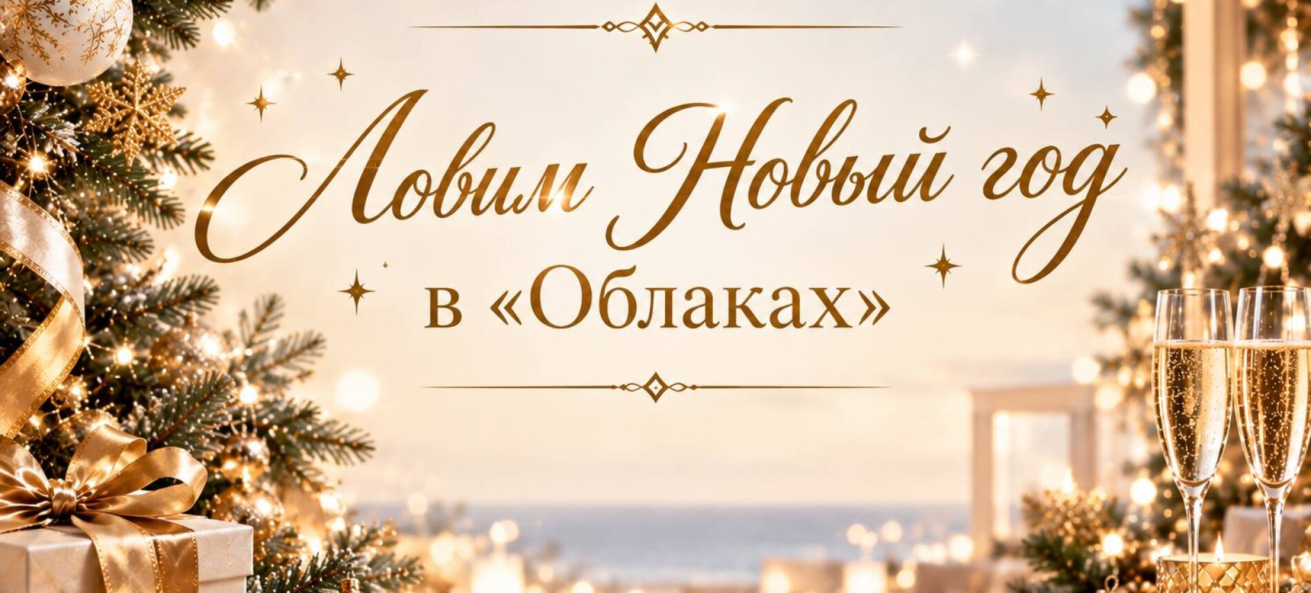 Ловим Новый год в «Облаках»